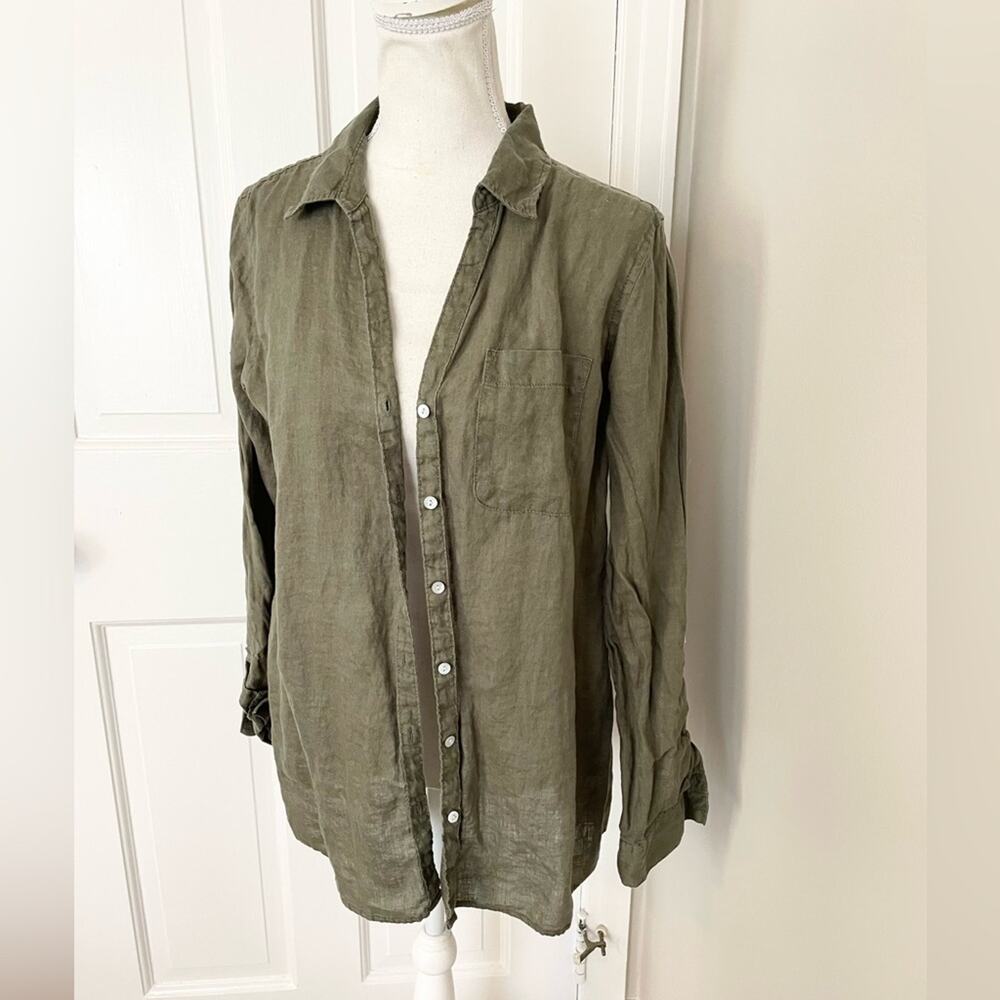 Sigrid Olsen Linen Button Down - image 1